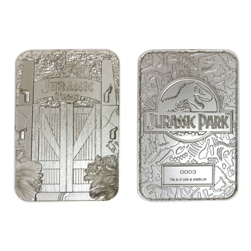 Silver Plated Metal Card